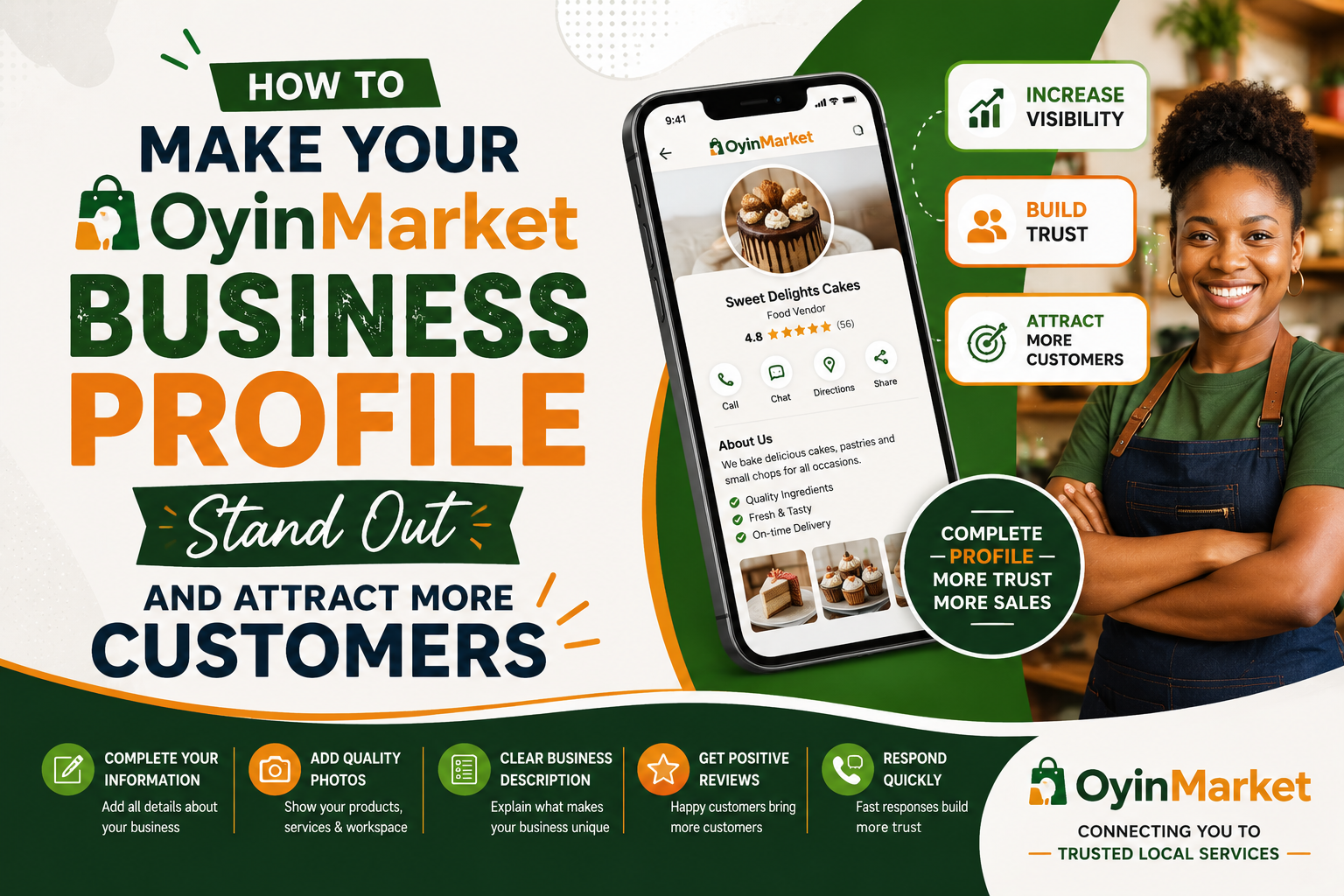 How to Make Your OyinMarket Business Profile Stand Out and Attract More Customers