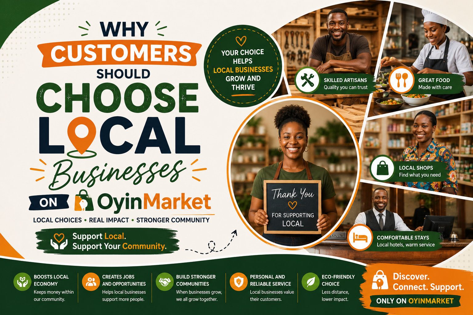 Why Customers Should Choose Local Businesses on OyinMarket