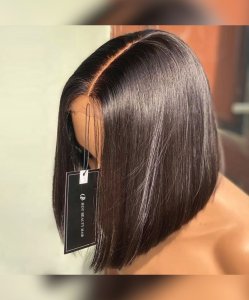 10inches vrigin Vietname  bone straight with a 2by6 closure