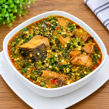 Okoro Soup